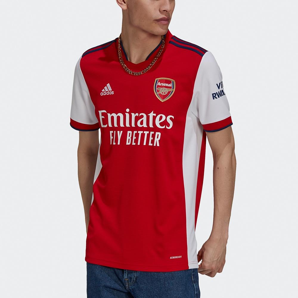 Men's Adidas Afc H Jsy Training Sports Short Sleeve Soccer/Football SW Fan Edition Arsenal Home Red GM0217