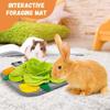 Slow Feeding Pet Sniffing Mat Hanging Straps Foraging Training Pad Pet Snuffle Mat  Rabbit Feeding