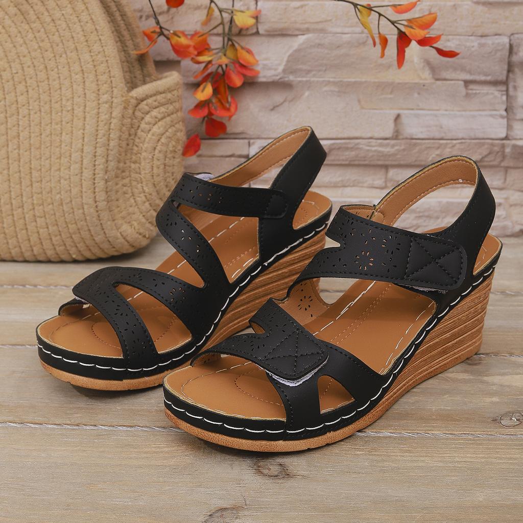 Fashion Summer Women Shoes Sandals Open Toe Walking Shoes Soft Ladies Shoes Wedge Women Shoe Party Sandal Women Female Footwear