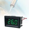 DC0-30V 0.36inch 2-Wire Digital LED Display Panel Voltmeter Tester LED Digital Voltmeter for Car Motor Vehicle Tools