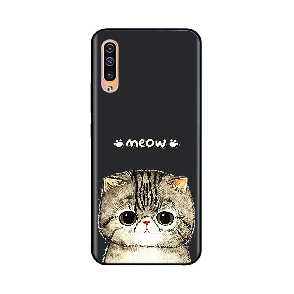 For Samsung Galaxy A50 A50S A30S Case Soft Black Silicone Back Cover Phone Case For Samsung A 50 A 50 30 S Fundas Coque Bumper