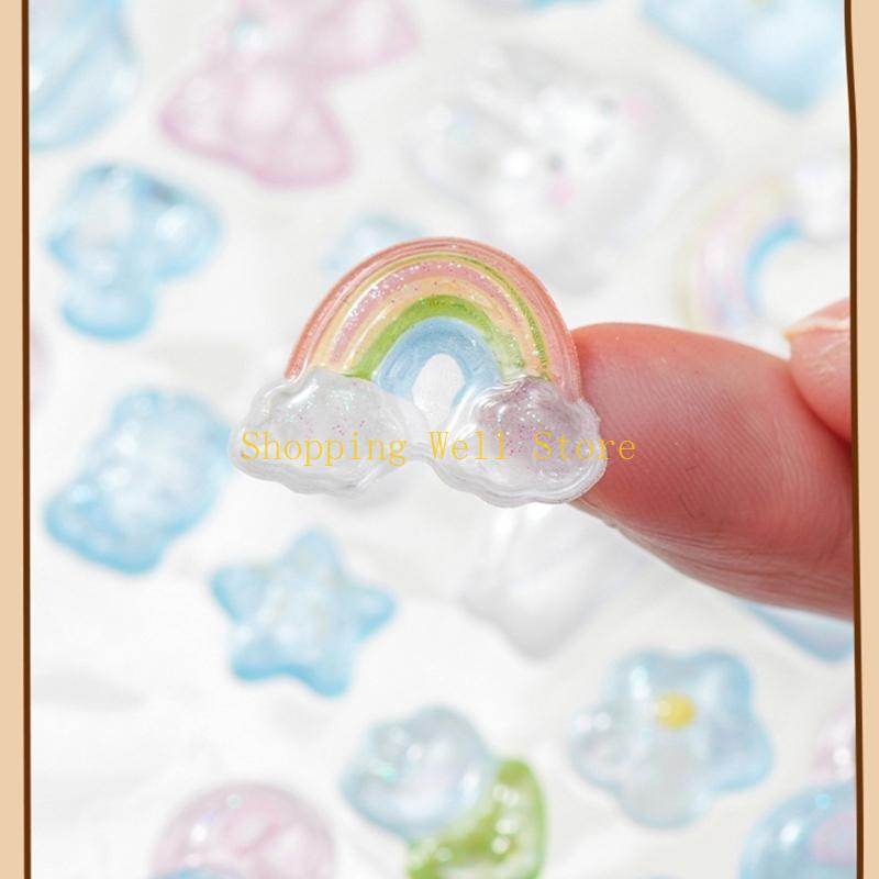 KX4B Animal Embossed Sticker For Scrapbooking Notebook Journal Phone Cover Luggage