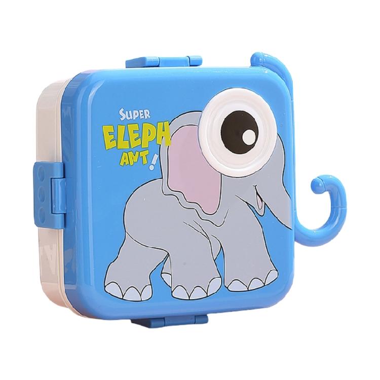 Ланч-бокс с раздельными отсеками контейнер для хранения еды с мультяшным персонажем пластиковый ланч-бокс с разделителями для детей 1130₽