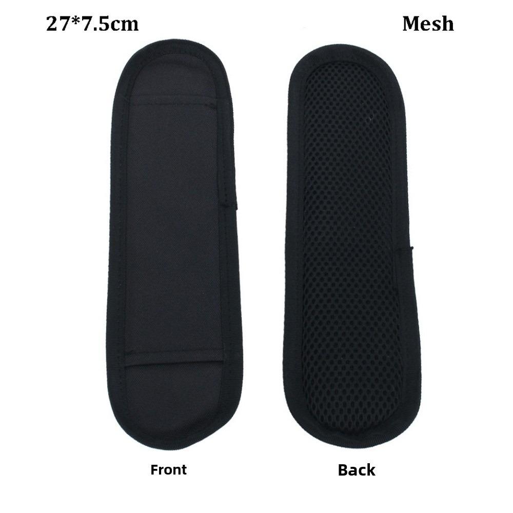 New Detachable Breathable Shoulder Strap Pad Decompression Black Outdoor Non Slip Cushion Shoulder Strap Pad