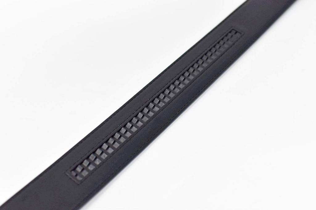 [United Colors of Benetton] Easy-to-attach slide-lock belt, auto-lock, no holes, checkered pattern, BNMB1025, chocolate, Japan. Maximum length approx.