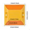Road Reflector Sturdy High-reflectivity Pavement Marker Driveway for Pedestrian