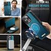 2 in 1 Detachable Magnetic Flip Leather Case For iPhone 16 17 Pro Max Air 15 14 13 12 11 Pro Max Plus Card Solt Wallet Cover