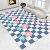 Modern Simple Chessboard Living Room Rugs Flower Girl Carpets Home Decoration Bedroom Carpet Large Area Carpets For Living Room