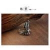 Adjustable Brass Rabbit Ring Men Women Vintage Creative Minimalist Statement Jewelry