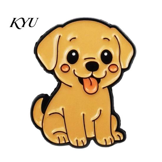 Pet Theme Brooch Cartoon Dog Enamel Brooch, Alloy Puppy Lapel Pin for Men Women, Pins Decorative Badge Clothes Bag Hat Scarf Suits Women
