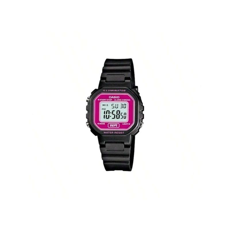 

Casio YOUTH Series Standard Retro Square Water-Resistant Quartz Watch with Resin Band, Japanese-Korean Style Women, Pink Dial, Model -4A LA-20WH розовый