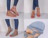 Luxurious Ladies Women Sandals Fashion Casual Shoes Slippers Flat Retro New Large Size