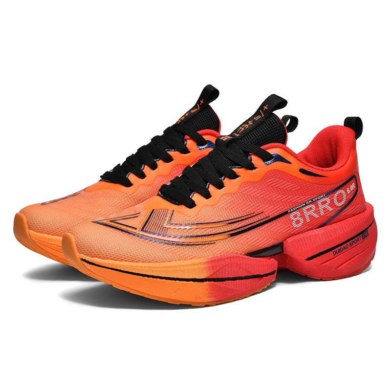 

Беговые кроссовки с карбоновой пластиной, беговые кроссовки с подошвой во всю длину для марафонского бега подростков, амортизация, профессиональные тренировки 45