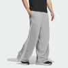 Adidas St Knit Track Joggers Loose Fit Sports Drawstring Mid Rise Casual Pants Men Bottoms Medium-Heather-Gray JI8646
