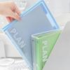 Refillable B5 Size Format Loose Leaf Planner Notebook with Clear PP Cover Reinforced Binding Great for School Office
