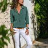 2024 Autumn/Winter New Women's Lapel Long Sleeve Shirt