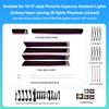 Custom Ambient Lighting Kit For Porsche Cayenne 2010–2017 1:1 OEM Mold, Vehicle-Specific Fit, Supports App Control