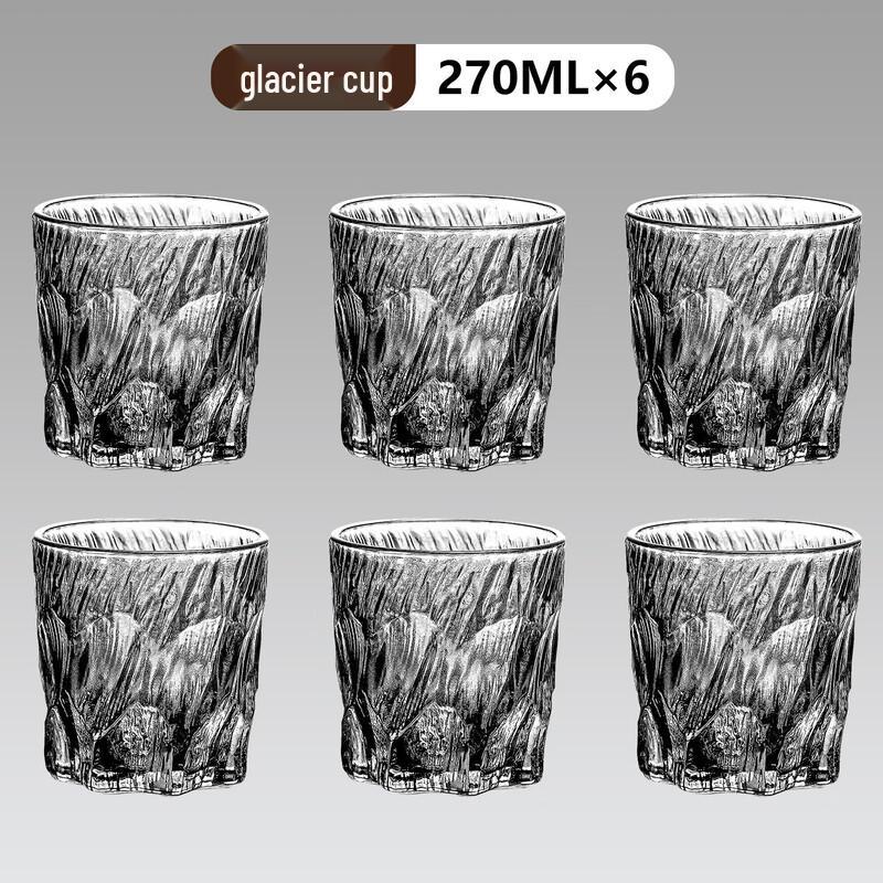 Handon Glacier Borosilicate Glass Tumbler Set
