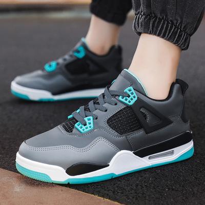 Tênis de basquete masculino moda moderna versátil cano alto esportivo casual plataforma tamanho grande tênis masculino