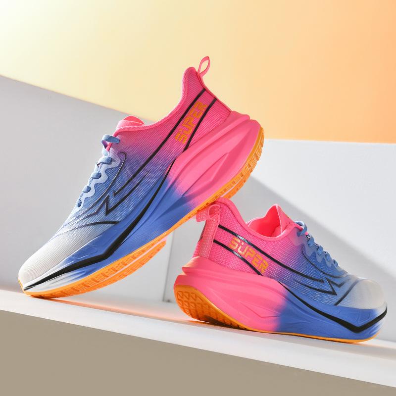 

Мужские карбоновые кроссовки для бега 2025 весна новинка марафон бег на длинные дистанции амортизирующие спортивные кроссовки сетчатые дышащие сетчатые кроссовки 39