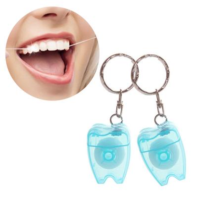 Kompakte Zahnseide Wirksame Tragbare Zahnseide Interdentalpflege-Werkzeug Mundreinigungs-Werkzeuge für Gesunde Zähne und Zahnfleisch