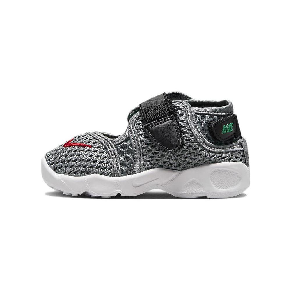 Nike Air Rift 2 TD Slip Resistant Low Top Shoes Baby Shoes Gray FB5528-001