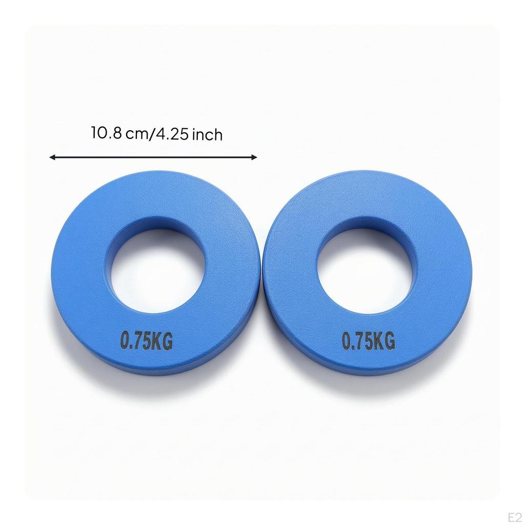Barbell Plates with 2Inch Hole Matte Weight Smooth Weights for Weightlifters, Strength