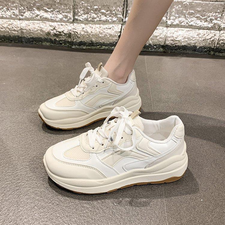 Summer New Platform Platform Sneaker Female Students Fashion Outerwear Leisure Sports Cortez Female Height Increasing