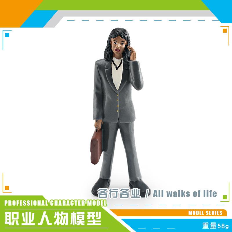 Giocattolo Educativo Montessori Mondo della Cognizione Architettura Figure Professionali insegnanti medici costruzione polizia Action Figures