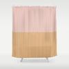 Simple Colorful Lines Modern Fashion Pattern Shower Curtain Home Decoration Creative Personalized Shower Curtains
