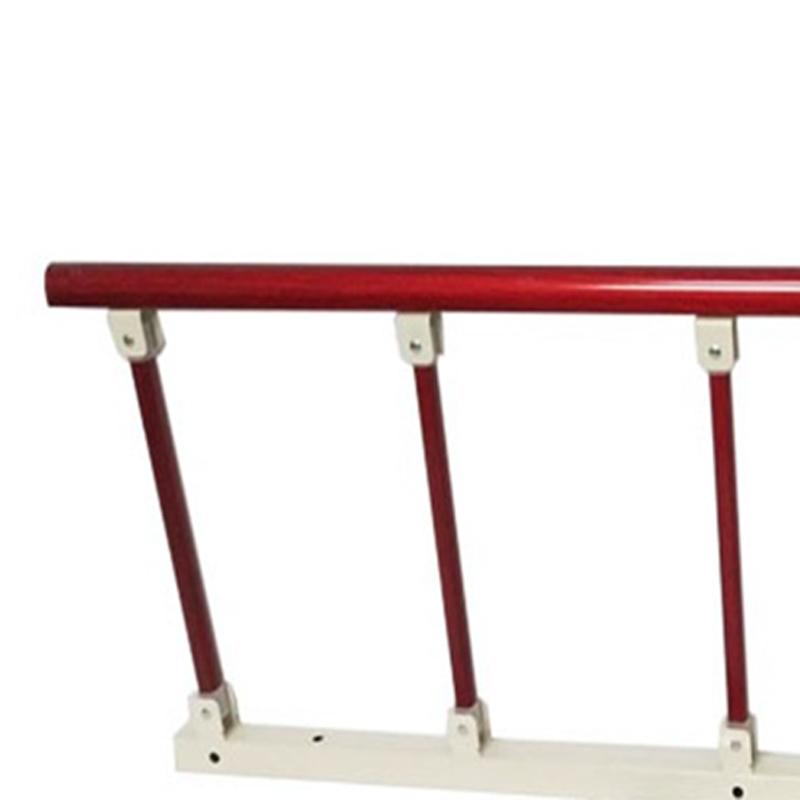 Bed Rail Guard 5 Gear Foldable Reinforced Universal Bedside Standing Rail Guard for Nursing Patient