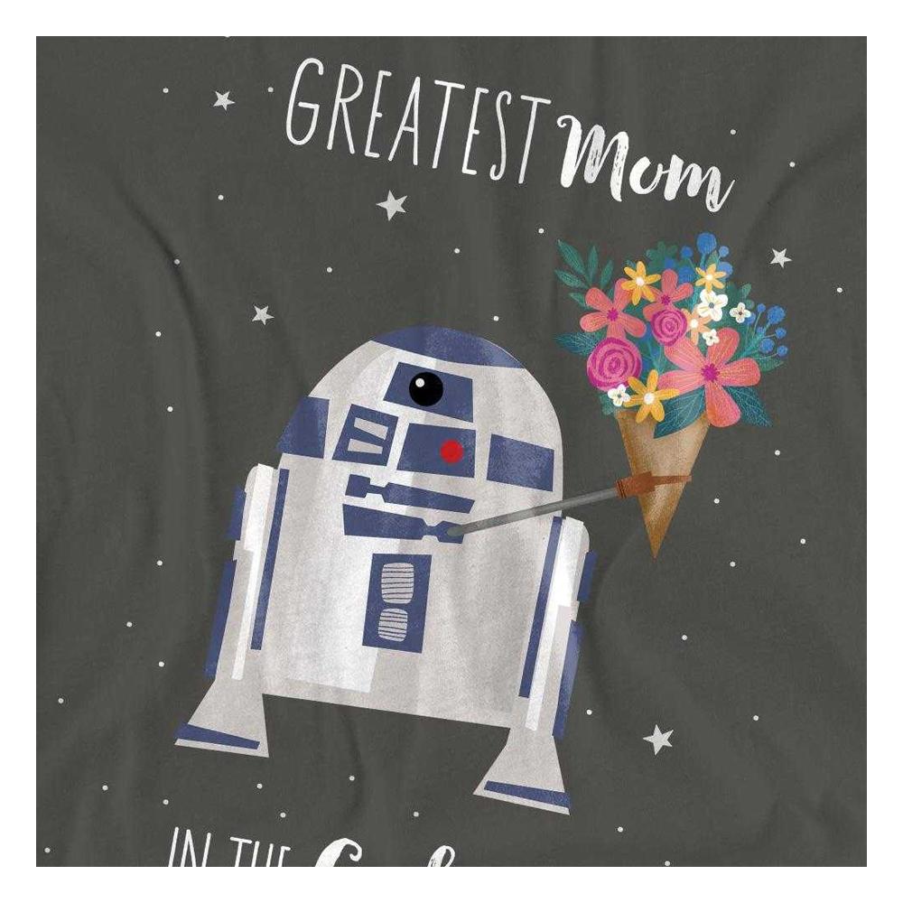 STAR WARS Womens/Ladies Greatest Mum In The Galaxy Mothers Day T-Shirt