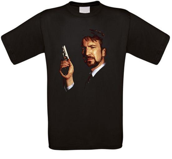 Alan Rickman Hans Gruber Actor Legend T-Shirt All Sizes XXL
