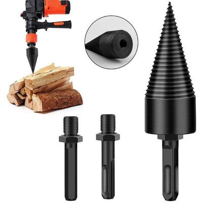 Strojová vrtačka na palivové dřevo 32/42MM Kuželový vrták do dřeva Šroubovák Čtvercový/kulatý/Šestihranný Vrták Dělený vrták Dřevoobráběcí nástroj