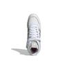 adidas Forum Mid Weiß Grau Rot Herren Sneaker Wolkenweiß Grau-Eins Blau H03434