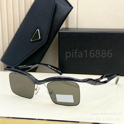 Cross Mirror A15: High-Quality European & American Square Frame Sunglasses for Women & Men, Trendy & UV-Protection.