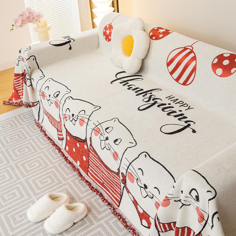 

Чехол для дивана, новый противоскользящий, всеобъемлющий, утолщенный, диванное полотенце, всесезонный, универсальный, чехол для подушки, пылезащитное одеяло 180*130cm