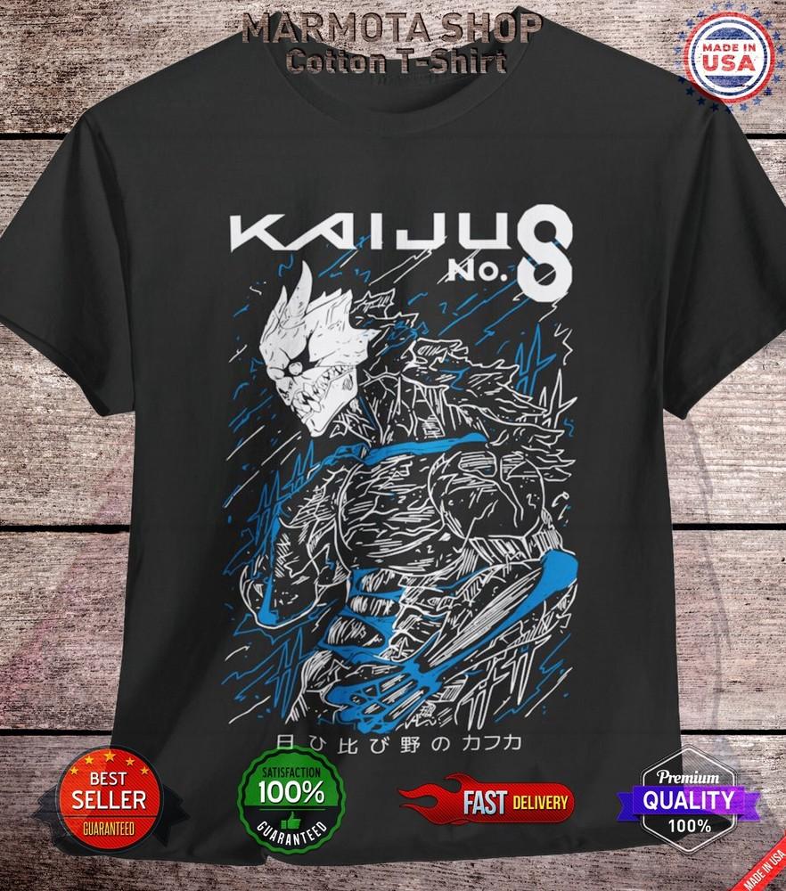 

Kaiju No 8 Mina Shiro Kaiju T-Shirt Anime Soft Tee Shirt All Sizes Unisex Otaku 3XL