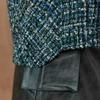 Maxza Glitter Mix Out Pocket No Collar Tweed Jacket Cd03qj300on