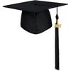 Academic Graduation Cap With Large Brim For College And Graduations University