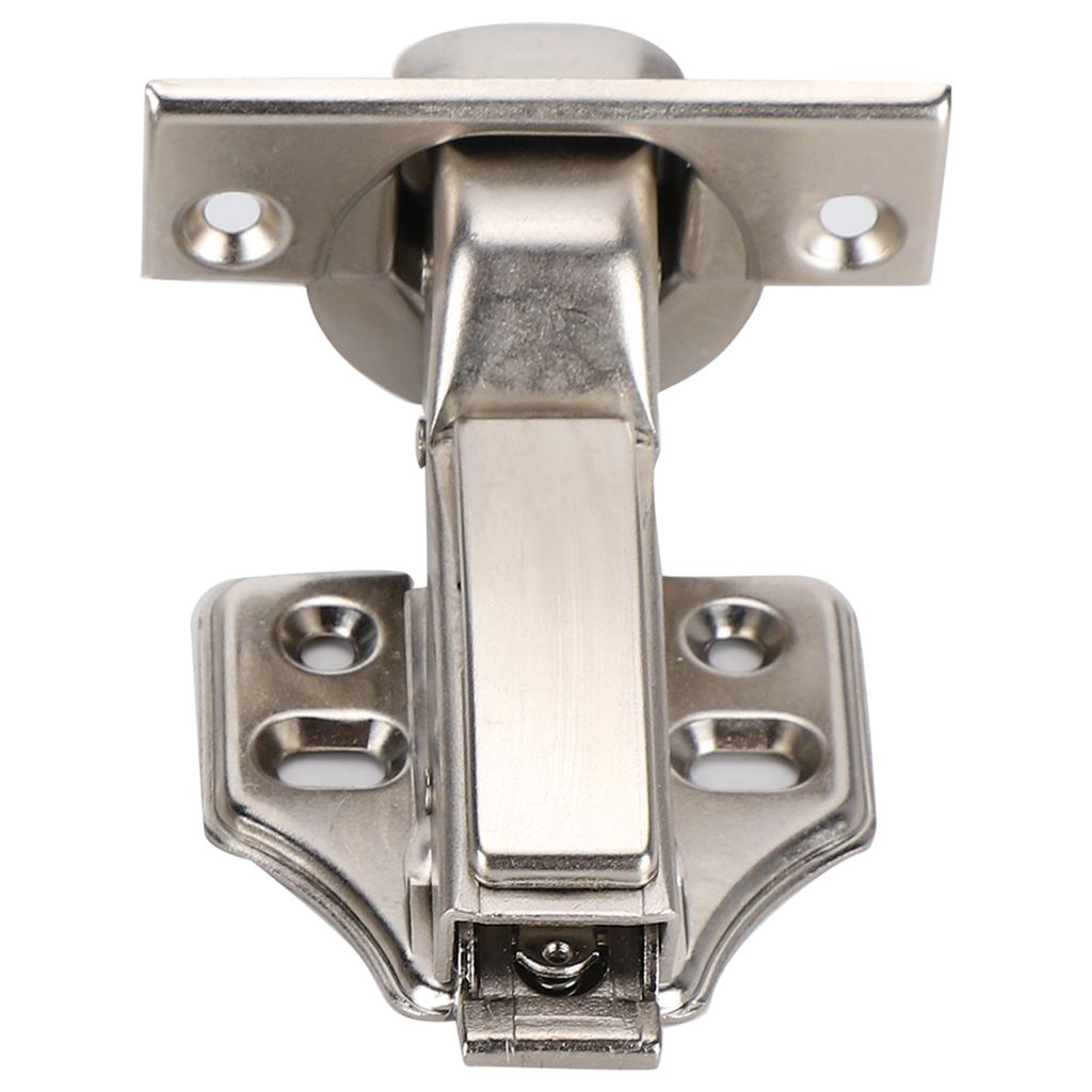 3 Sets Hinges for Office 2Stage Hydraulic NickelPlated 4Hole Large Bend A2202C