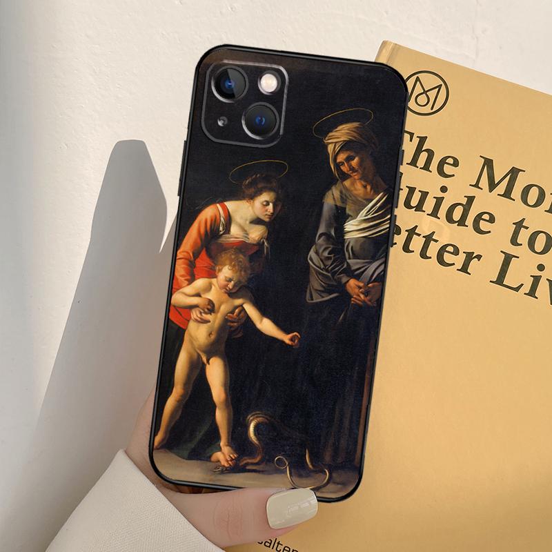 Madonna di Loreto Caravaggio Phone Case For iPhone 17 16 15 14 13 11 12 Pro Max mini XR 16e 15 16 Plus 17 Air Full Cover