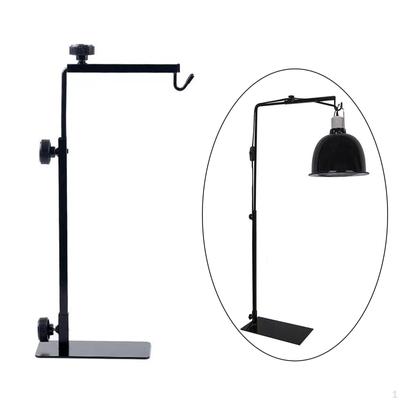 Adjustable Reptile Lamp Holder for Lizards and Geckos