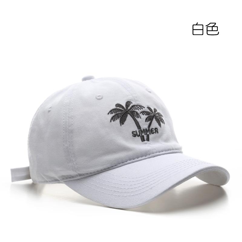 

Модная бейсбольная кепка с вышивкой, летняя уличная регулируемая шляпа в стиле хип-хоп, шляпа Snapback с костями белый