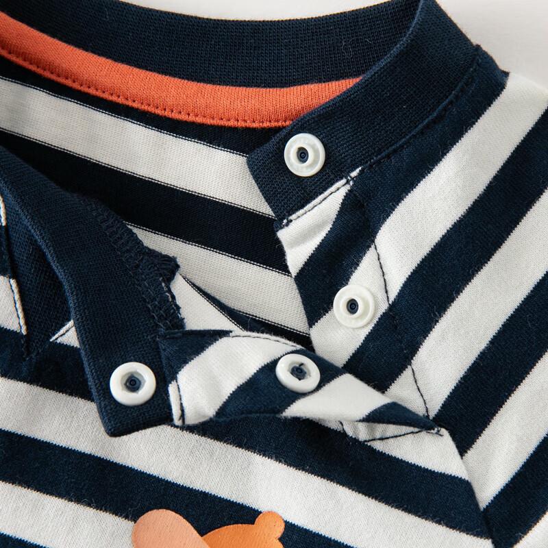 David Bella Boys' Long-Sleeve Cotton T-Shirt