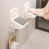 Non Perforated Self Adhesive Bathroom Foot Pedal Non Slip Rest Shaving Leg Step Aid Wall Mounted Shower Foot Rest Home Accessory