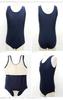 Vanilla ASHBERRY Kids' School Swimsuit, U-Cut One-Piece Swimsuit for Girls, UPF 50+ UV Protection, Size 170cm (865645)