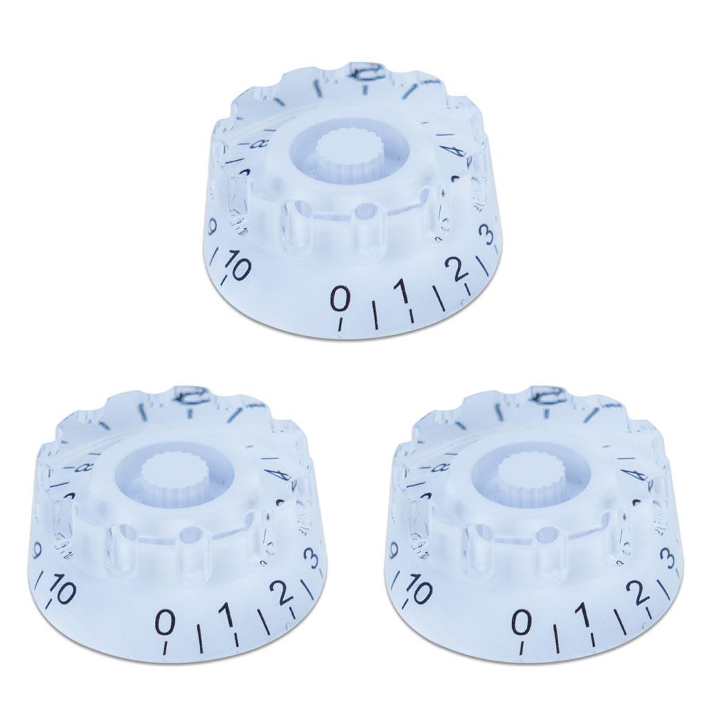 3pcs/4pcs Guitar Knobs Volume Tone Speed Control Knurled Knobs for EPI LP Import Guitar Bass