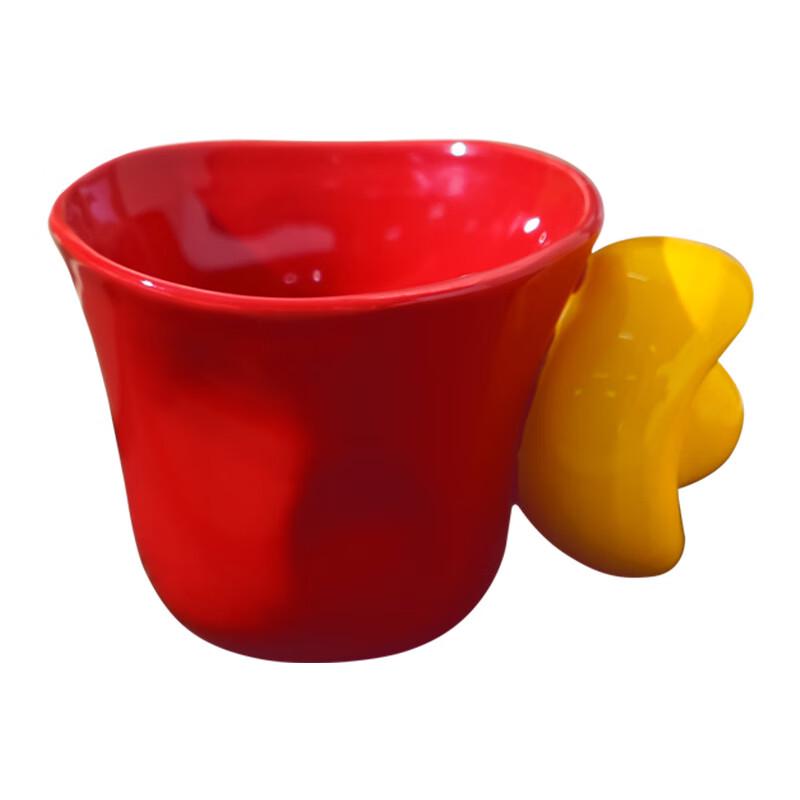 Fengge A511 Keramik-Kaffeetasse mit Barrenmünzen-Design