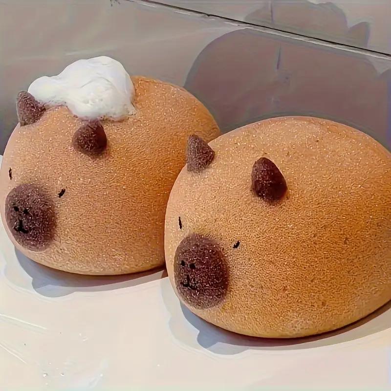 1 ШТ Капібара Губка для ванни Душова мочалка для всього тіла Відлущування Масажна щітка Скрабер Щітка для тіла Губка Щітка Аксесуари для ванної